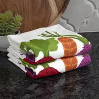 T-Fal Print Dual Veggies 2-pc. Kitchen Towel
