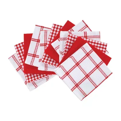 T-Fal Waffle Dc 12pk Dish Cloths