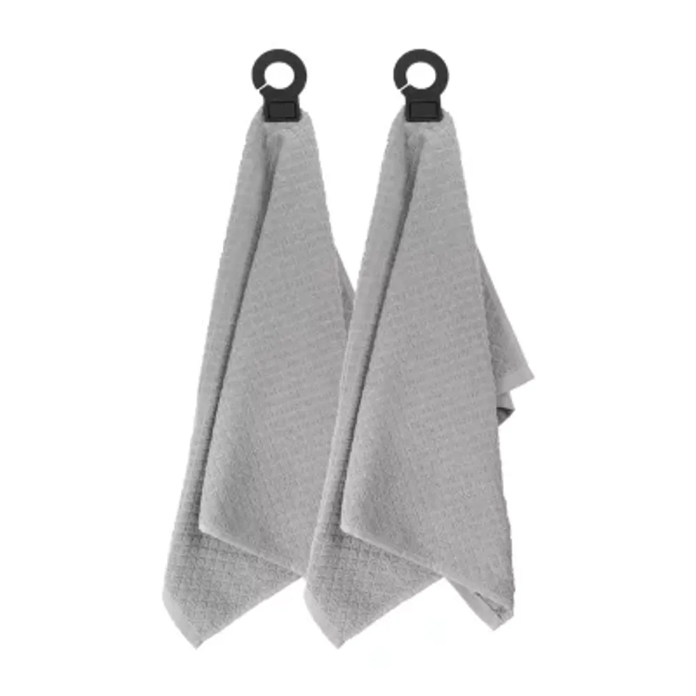 Ritz Hook Hang Titanium 2-pc. Kitchen Towel