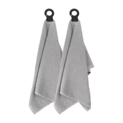 Ritz Hook Hang Titanium 2-pc. Kitchen Towel