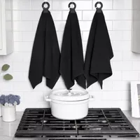 Ritz Hook Hang  Black 2-pc. Kitchen Towel