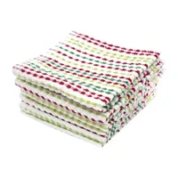 Ritz Pebble Bar Mop Cloth Holiday 6-pc. Dish Cloths