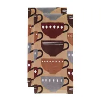 T-Fal Fr Coffee 2-pc. Kitchen Towel