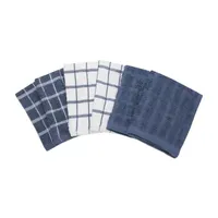 Ritz Terry Check Dc Federal 6-pc. Dish Cloths