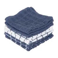 Ritz Terry Check Dc Federal 6-pc. Dish Cloths