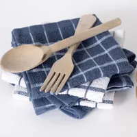 Ritz Terry Check Dc Federal 6-pc. Dish Cloths