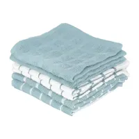 Ritz Terry Check Dc Dew 6-pc. Dish Cloths