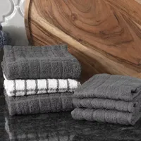 Ritz Terry Dc Set Graphite 6-pc. Towels + Dish Cloths