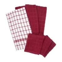 Ritz Terry Dc Set Paprika 6-pc. Towels + Dish Cloths