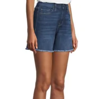 a.n.a Womens High Rise Denim Short