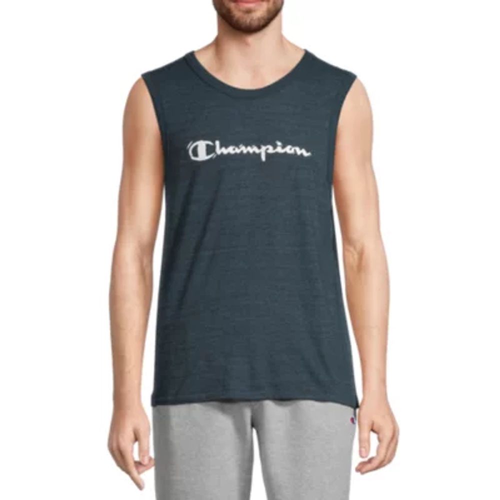 Champion Mens Crew Neck Sleeveless Tank Top