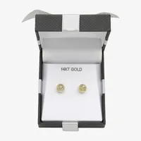 14K Gold 7mm Ball Stud Earrings