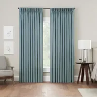 Waverly Serendipity -Pleat Light-Filtering Pinch Pleat Single Curtain Panel