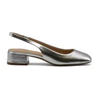 Style Charles Womens Zalo Square Toe Slip-On Shoe