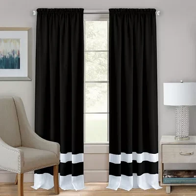 Achim Darcy Light-Filtering Rod Pocket Single Curtain Panel