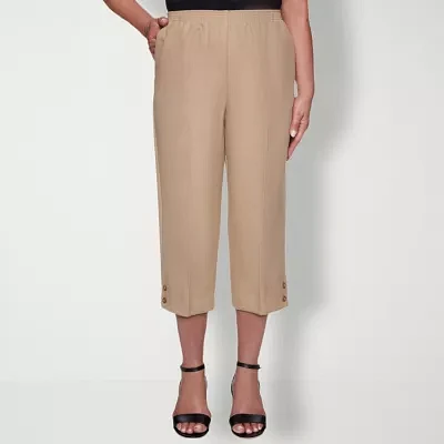 Alfred Dunner Classics Mid Rise Capri Pants