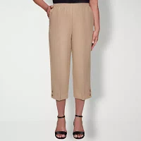 Alfred Dunner Classics Mid Rise Capri Pants