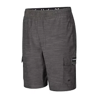 Hurley Big Boys Stretch Fabric Pull-On Cargo Hybrid Short