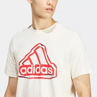 adidas Mens Crew Neck Short Sleeve T-Shirt