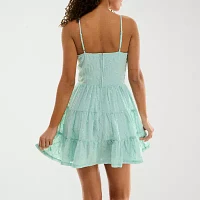 Trixxi Womens Fit + Flare Dress Juniors