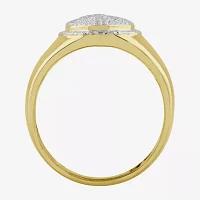 Mens CT. T.W. Natural Diamond 10K Gold Fashion Ring