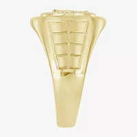 "Double Headed Eagle" Mens 1/2 CT. T.W. Natural White Diamond 10K Gold Fashion Ring