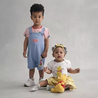 Disney Baby Boys 2-pc. Mickey Mouse Shortall Set