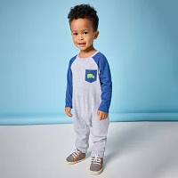 Okie Dokie Baby Boys Long Sleeve Jumpsuit