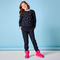 Thereabouts Little & Big Girls Cuffed Fleece Jogger Pant