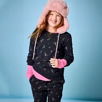 Thereabouts Little & Big Girls Cuffed Fleece Jogger Pant