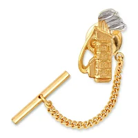 Golf Clubs Tie Tack