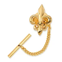 Fleur de Lis Tie Tack