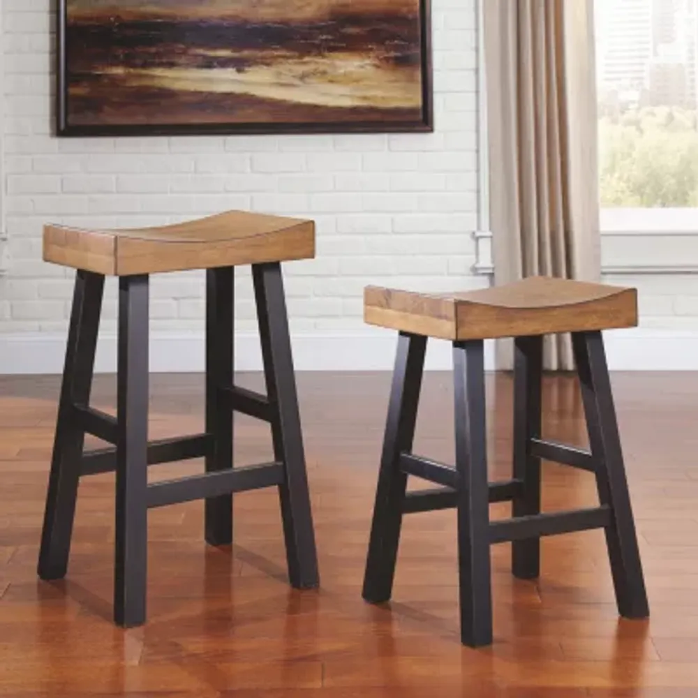 Signature Design by Ashley® Glosco Set of 2 Bar Stools