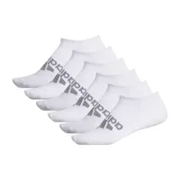 adidas 6 Pair No Show Socks Mens