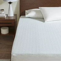 Sleep Philosophy 2" Gel Memory Foam Mattress Topper with 3M Cover