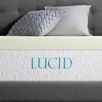 Lucid 3 Inch Memory Foam Mattress Topper