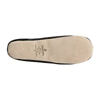 Isotoner Satin Womens Ballerina Slippers