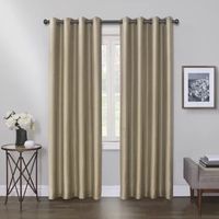 Max Blackout Mystique 100% Grommet Top Single Curtain Panel