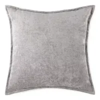 Liz Claiborne Solid Chenille Square Throw Pillow