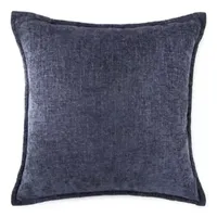 Liz Claiborne Solid Chenille Square Throw Pillow