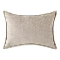 Liz Claiborne Solid Chenille Lumbar Pillow