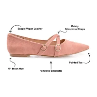 Journee Collection Womens Patricia Pointed Closed Toe Loafers