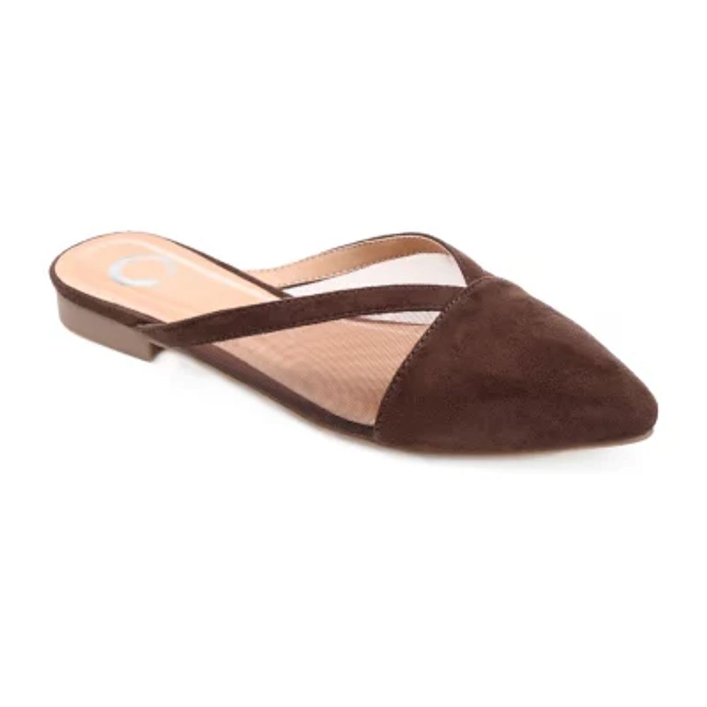 Journee Collection Womens Reeo Closed Toe Mules