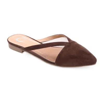 Journee Collection Womens Reeo Closed Toe Mules