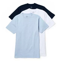 Stafford Heavyweight Mens 3 Pack Short Sleeve Crew Neck T-Shirt