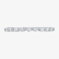 (G-H / Si2-I1) 1/2 CT. T.W. Lab Grown White Diamond 10K Gold Band