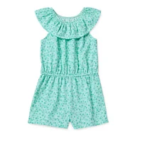 Okie Dokie Toddler & Little Girls Sleeveless Romper