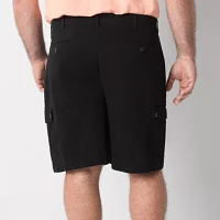 St. John's Bay Stretch Fabric Comfort Waist 10" Mens Big and Tall Cargo Short