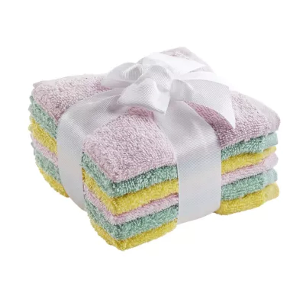 INK+IVY Kids Solid Dyed 6-pc. Washcloth Set