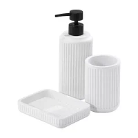 Avanti Vienna Ribbed Soap Dispensers